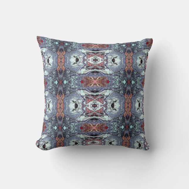 Coussin aiguille de pin abstraite (Recto)