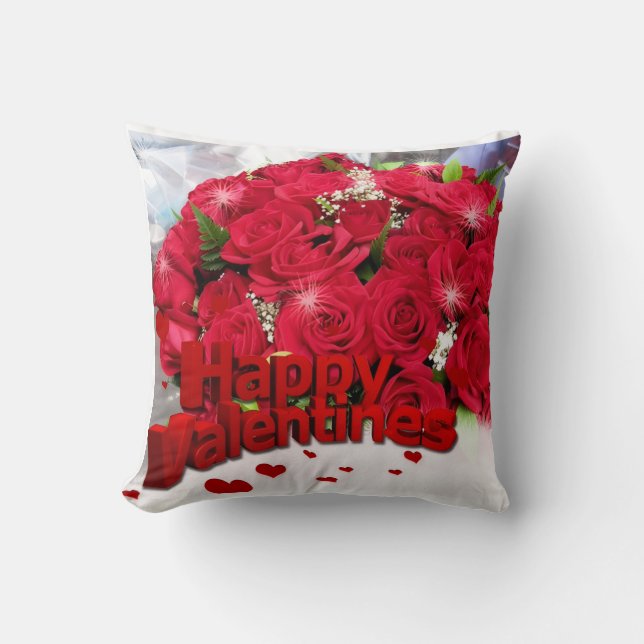 Coussin AIH Valentine's Day Throw Pillow (Recto)
