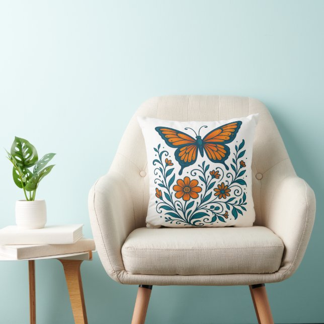 Coussin Ailes de l'Harmonie du Jardin (Chaise)