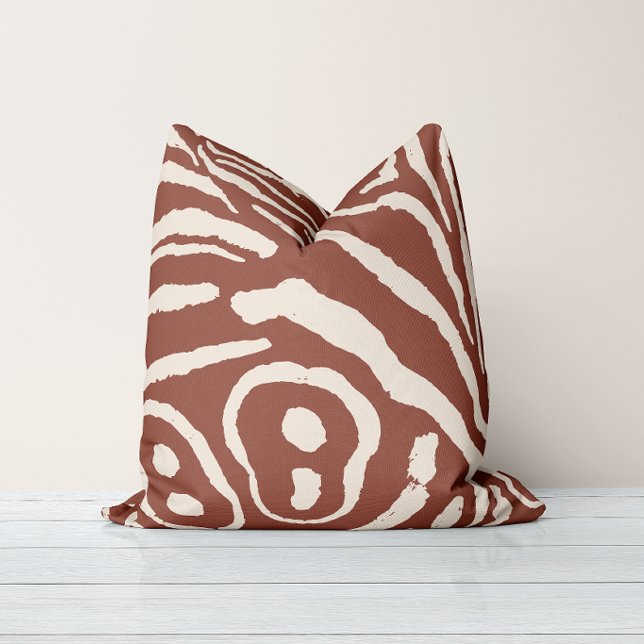 Coussin Ailes de rouille d'écho argile sable pâle (Créateur téléchargé)