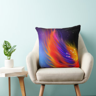 Coussin Ailes du Phoenix spatial