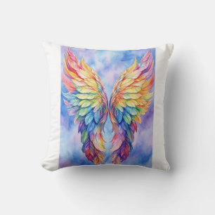 Coussin ailes LGBTQ sur une carte