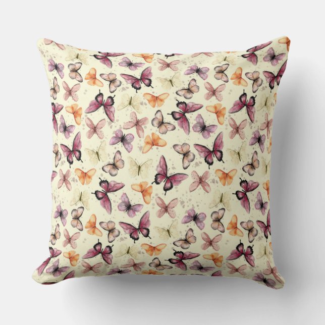 Coussin Ailes papillon (Recto)