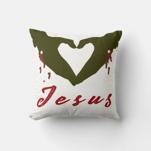 Coussin aime Jésus