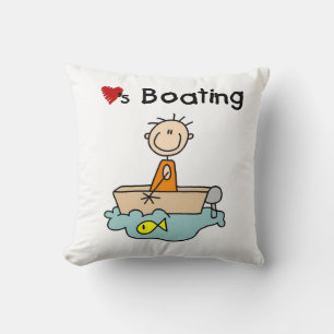 Coussin Aime la navigation de plaisance