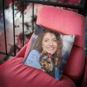 Coussin Aimer Chien Chien Chien Chien Animal Photo Personn