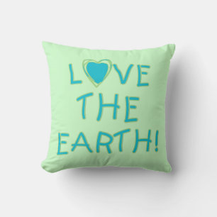 Coussin Aimer la Terre De l'environnement