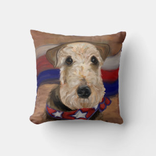 Coussin Airedale Terrier