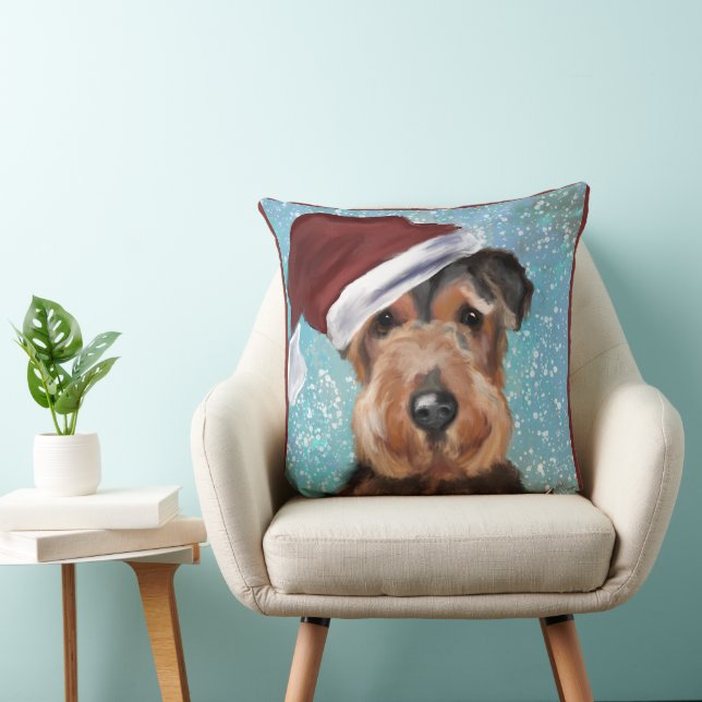 COUSSIN AIREDALE TERRIER (Chaise)