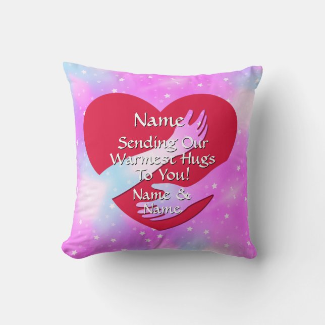 Coussin Ajouter des noms Changer tout le coeur du texte En (Recto)