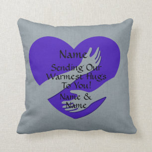 Coussin Ajouter des noms Changer tout le coeur du texte En