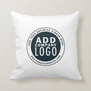 Coussin Ajouter un logo d'entreprise Adresse de site Web d