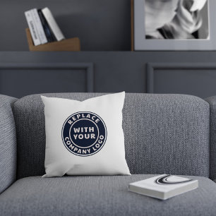 Coussin Ajouter un logo d'entreprise Décor de salle d'expo
