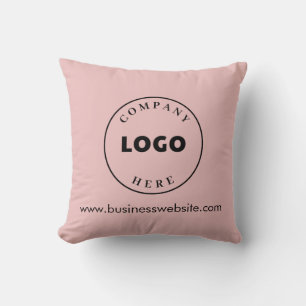 Coussin Ajouter un logo et un site Web d'entreprise Décora