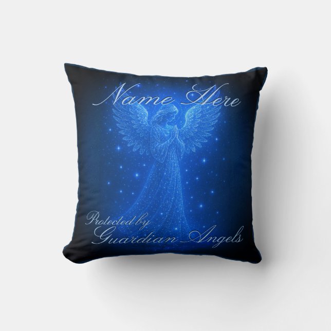 Coussin Ajouter un nom Guardian Angel (Recto)