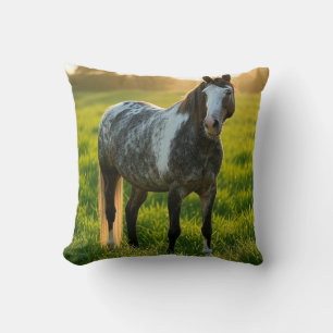 Coussin Ajouter une Personnaliser photo de cheval
