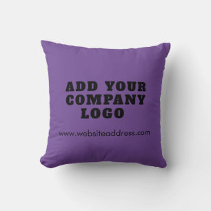 Coussin Ajouter votre logo d'entreprise Shoroom and Office