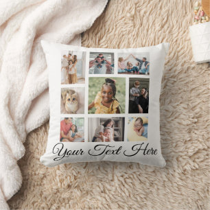Coussin Ajouter votre photo et votre texte