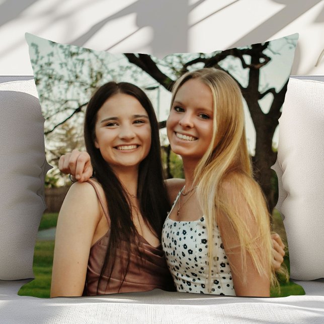 Coussin Ajouter votre propre photo personnalisée (Créateur téléchargé)