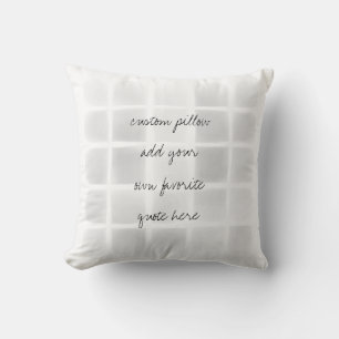 Coussin ajoutez un décor à la maison fait sur commande