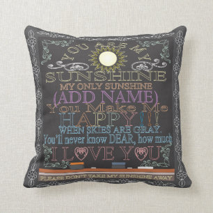 Coussin Ajoutez un tableau nommé de cru de soleil