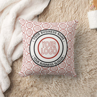 Coussin Ajoutez votre propre marque de logo personnalisée 