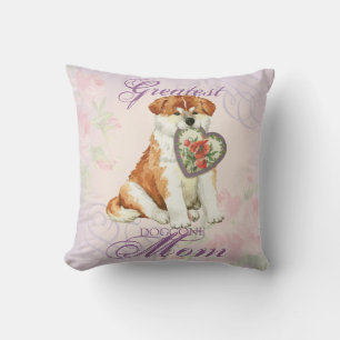 Coussin Akita Heart Maman