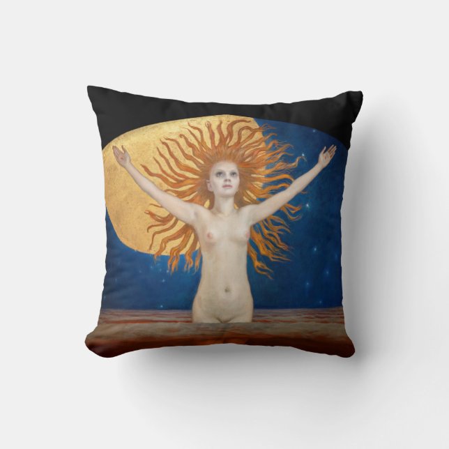 Coussin Akseli Gallen-Kallela - Ad Astra (Recto)