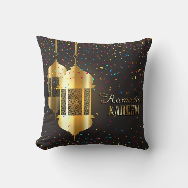 Coussin Al Adha et Fitr de Ramadan (Recto)