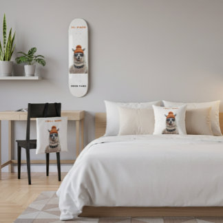 Coussin AL-PACO Urban Alpaca Personalized Streetwear