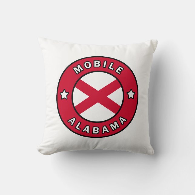 Coussin Alabama mobile (Recto)