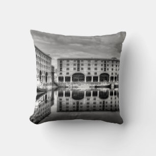 Coussin Albert Dock Liverpool Réflexions