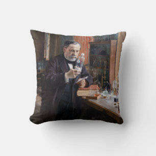 Coussin Albert Edelfeue - Portrait de Louis Pasteur