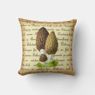 Coussin Albin Schmalfuß ~ Spitzmorchel-1~ Champignons ~