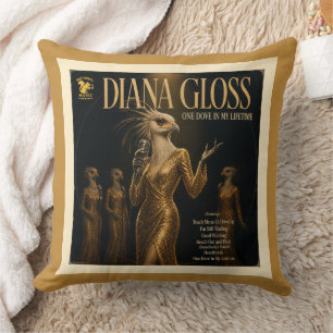 Coussin Album Diana Gloss : une parodie