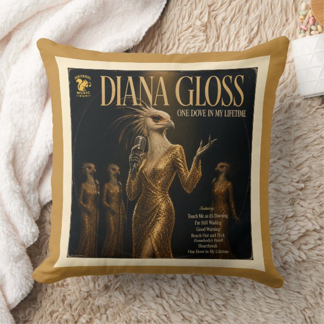 Coussin Album Diana Gloss : une parodie (Couverture)