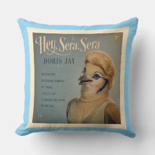 Coussin Album Doris Jay : une parodie