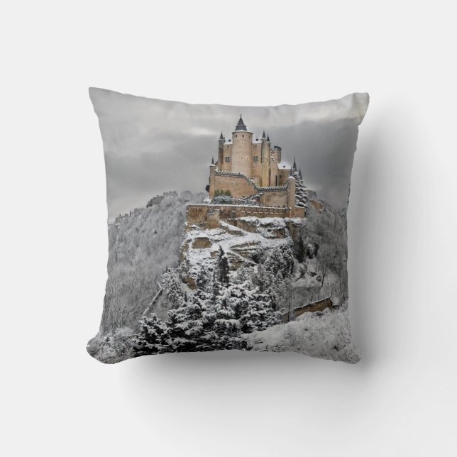 Coussin Alcazar de Segovia, Espagne (Recto)