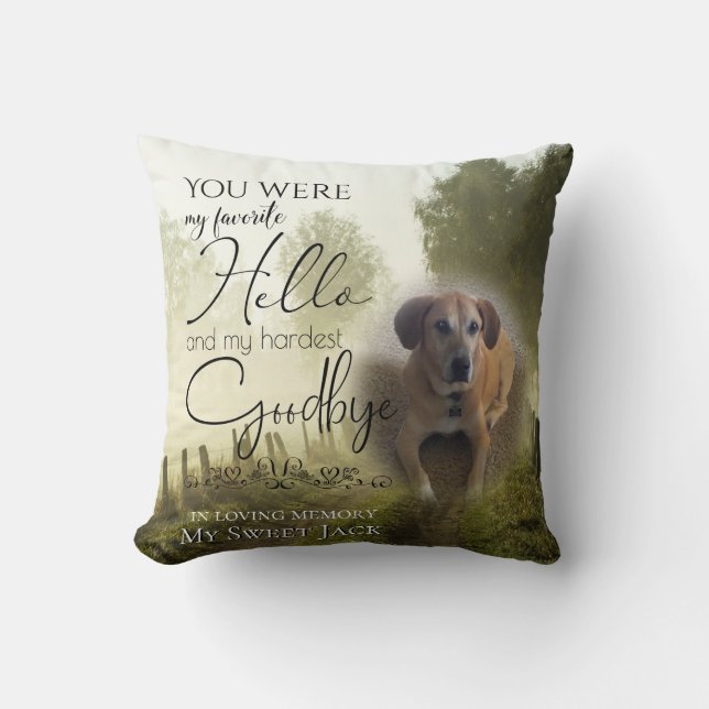 Coussin Aletha Private Mon Favori Hello Country Pet (Recto)