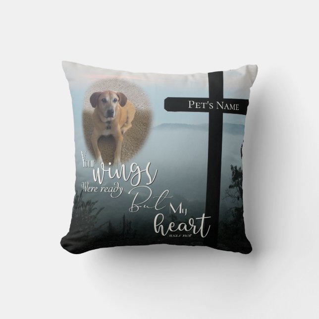 Coussin Aletha Soldat Vos Ailes Étaient Prêtes (Recto)