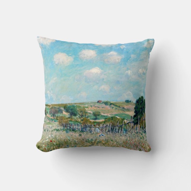Coussin Alfred Sisley - La Prairie (Recto)