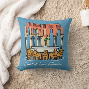 Coussin Alhambra Cour des Lions 3