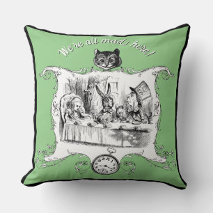 Coussin Alice au pays des merveilles