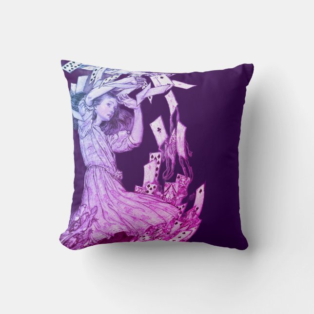 Coussin Alice Au Pays Des Merveilles Lewis Carroll Rackham (Recto)