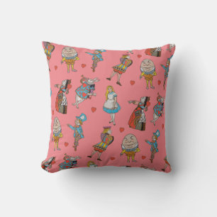 Coussin Alice au pays des merveilles Motif