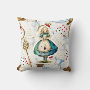 Coussin Alice Au Pays Des Merveilles Thème