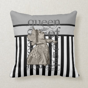 Coussin Alice dans la reine du pays des merveilles des