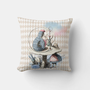 Coussin Alice et la chenille fumante Hookah