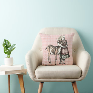 Coussin Alice et l'oreiller à lancer de la peste