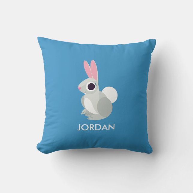 Coussin Alice le lapin (Recto)